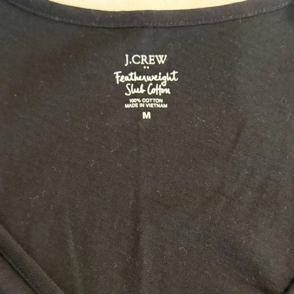 J. Crew Featherweight Slub Cotton Tank Top